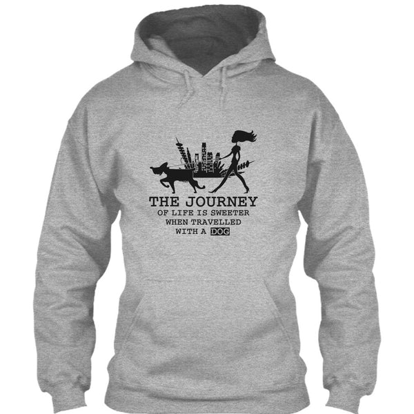 The Journey Of Life Is Sweeter T Shirt, Coolest Dog Lover T Shirt