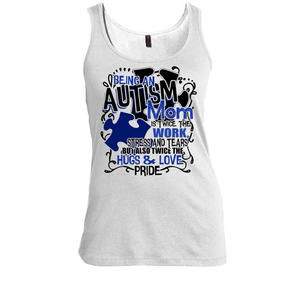 Being An Autism Mom T Shirt, Gift For Autism Mom Tank Top
