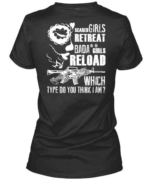 Scared Girls Retreat T Shirt, Being A Gunner T Shirt