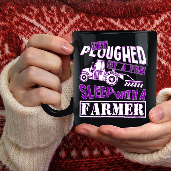Sleep With A Farmer Coffee Mug, Cute Gift For Farmer Coffee Cup