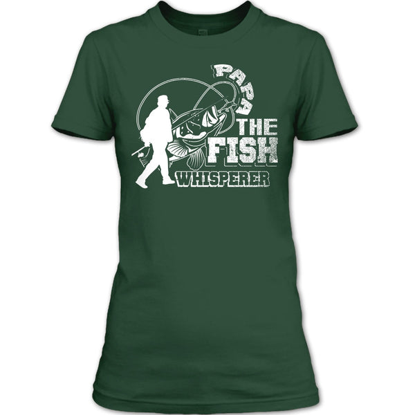 Papa The Fish Whisperer T Shirt, Coolest Hooker T Shirt