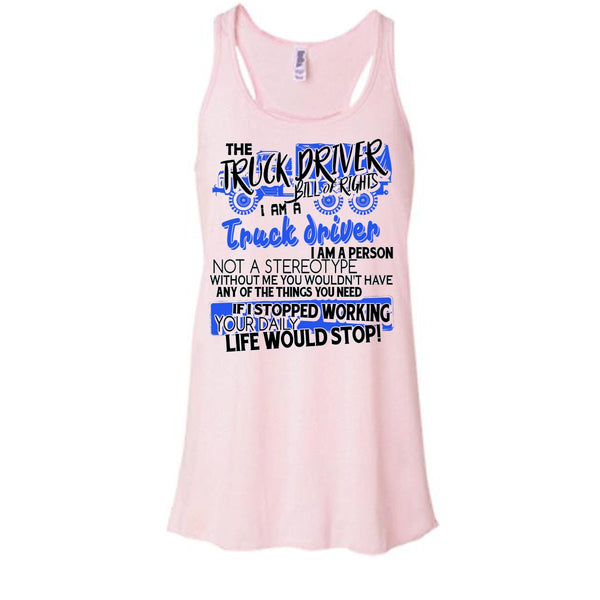 The Truck Driver T Shirt, Gift For Trucker Tank Top