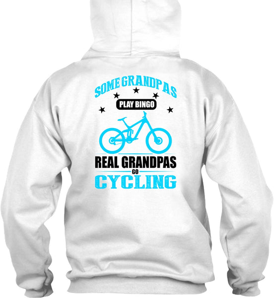 Real Grandpas Go Cycling T Shirt, I Love Biking T Shirt