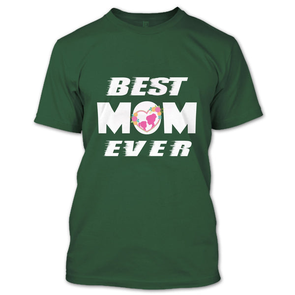 A black t-shirt with the shopify logo