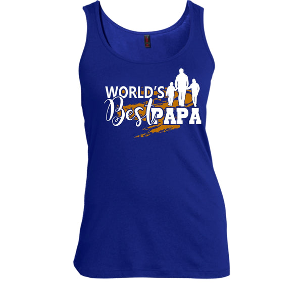 World's Best Papa T Shirt, Coolest Papa Tank Top