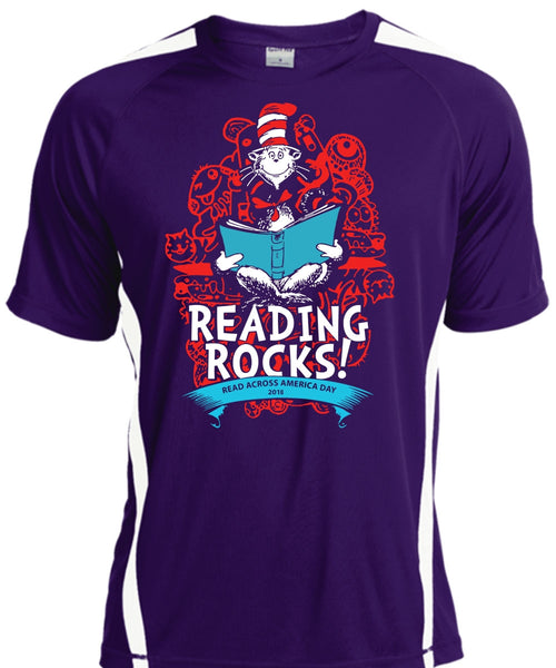 Dr. Seuss T Shirt, Reading Rocks T Shirt, The Cat in the Hat T Shirt, I Love Reading T Shirt, Cool Shirt