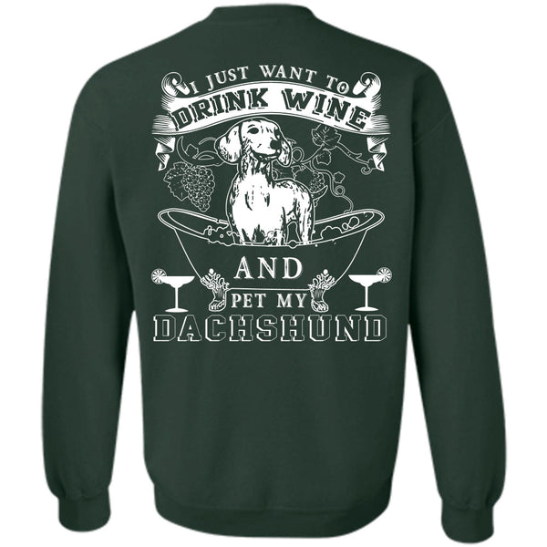 Pet My Dachshund T Shirt, I Love My Dog Sweatshirt