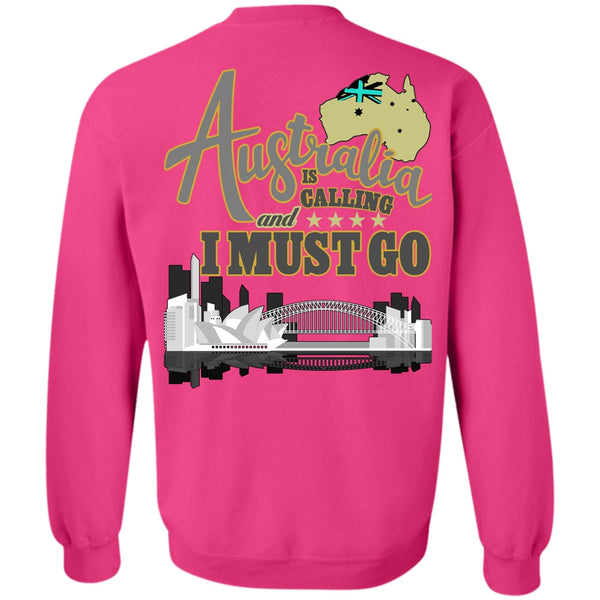 I Love Australia T Shirt, Australia Is Calling Sweatshirt