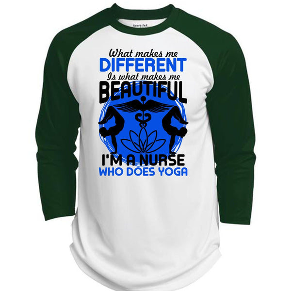 I'm A Nurse Who Does Yoga T Shirt, Being A Nurse T Shirt, Awesome T-Shirts  (Polyester Game Baseball Jersey)