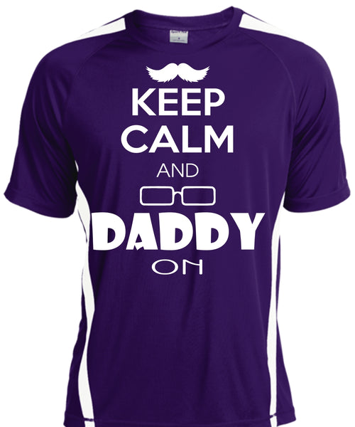 Keep Calm And Daddy On T Shirt, Father's Day T Shirt, Being A Papa T Shirt