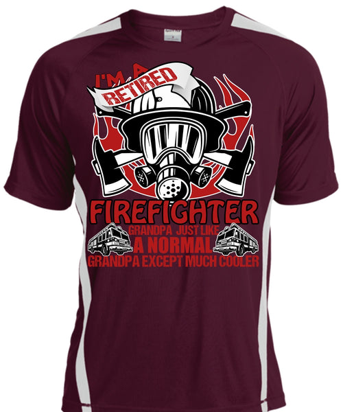I'm A Retired Firefighter Grandpa T Shirt, Being A Firefighter T Shirt, Cool Shirt