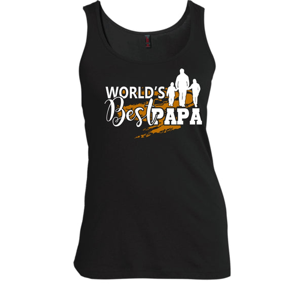 World's Best Papa T Shirt, Coolest Papa Tank Top