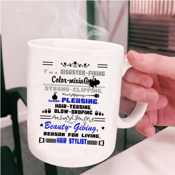 Cute Hairstylist Coffee Mug, I'm A Hair Stylist Cup