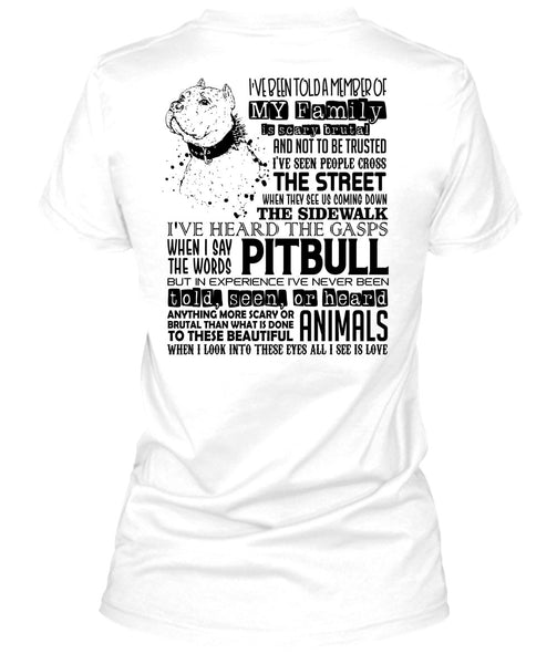 I Say The Words Pit Bull T Shirt, I Love My Dog T Shirt