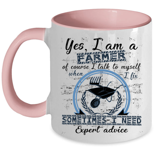 Awesome Farmer Coffee Mug, I Am A Farmer Accent Mug