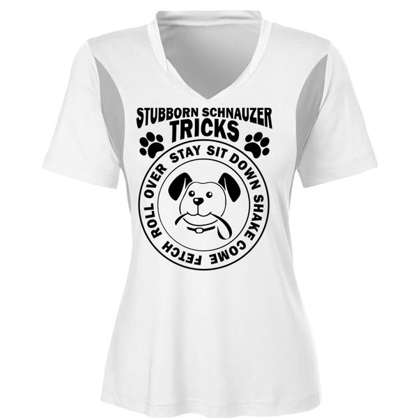 Stubborn Schnauzer Tricks T Shirt, I Love Dog T Shirt, Favorite T Shirt