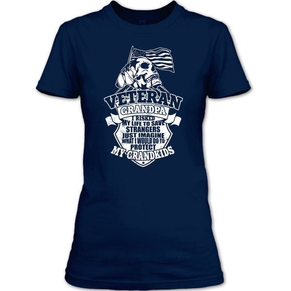 Veteran Grandpa T Shirt, I Am a Veteran Grandpa T Shirt