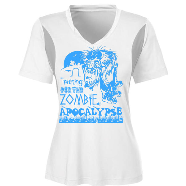 Training For The Zombie Apocalypse T Shirt, Wait For Halloween T Shirt, Awesome T-Shirts