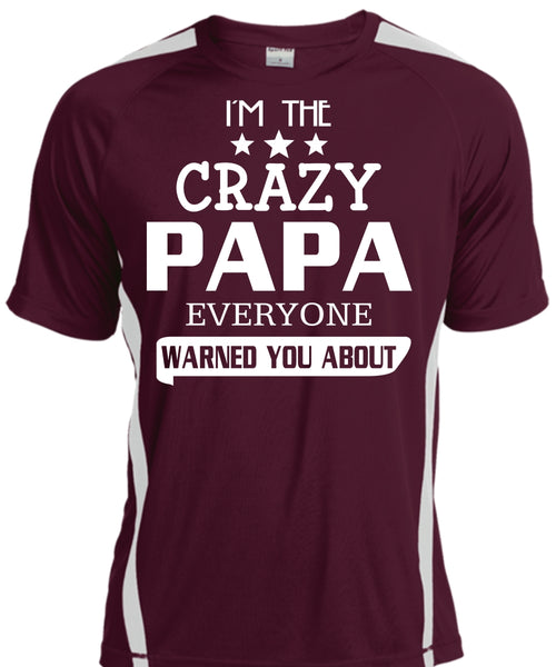 I'm The Crazy Papa Everyone Warned You About T Shirt, Father's Day T Shirt