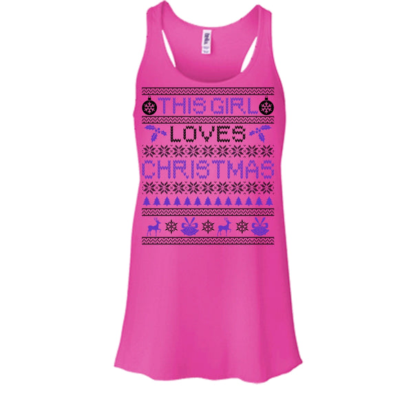 This Girl Loves Christmas T Shirt, Awesome Merry Christmas T Shirt, Awesome t-shirts