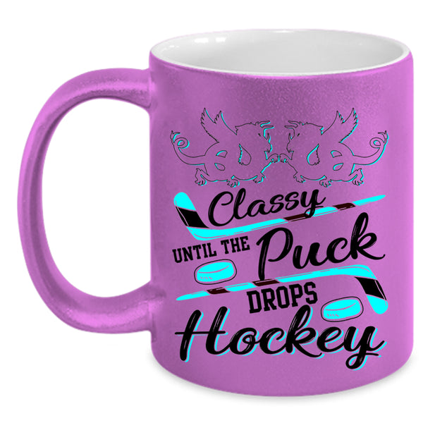 Funny Hockey Coffee Mug, Awesome Hockey Player Accent Mug