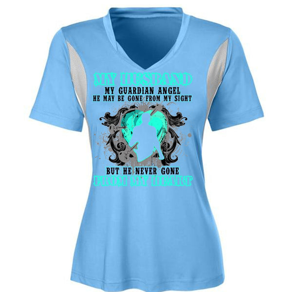 My Husband My Guardian Angel T Shirt, I Love Husband T Shirt, Awesome T-Shirts