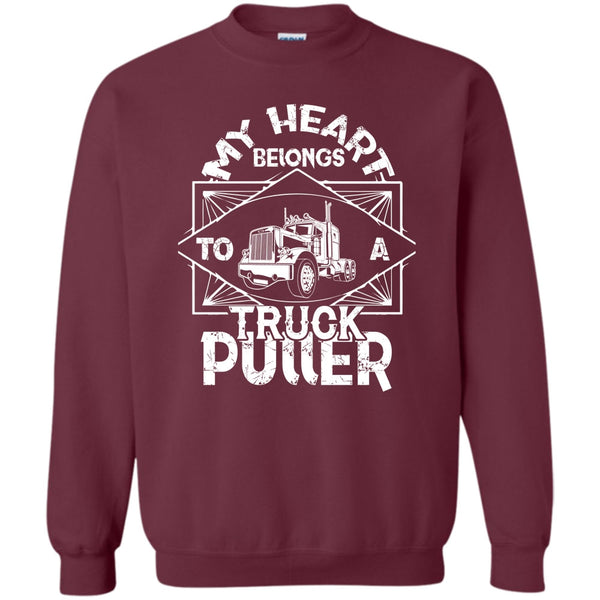 To A Truck Puller T Shirt, Coolest Trucker Ever Sweatshirt