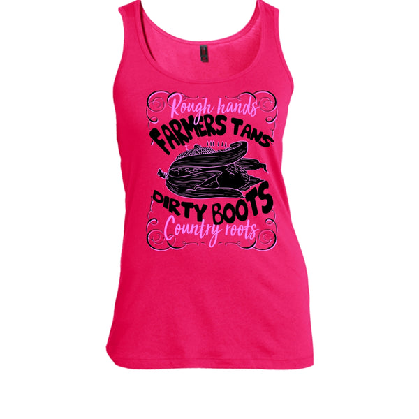 Rough Hands Farmers Tans T Shirt, Coolest Farmer T Shirt, Awesome t-shirts