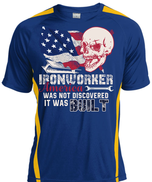 Ironworker America T Shirt, It Was Built T Shirt, Cool Shirt