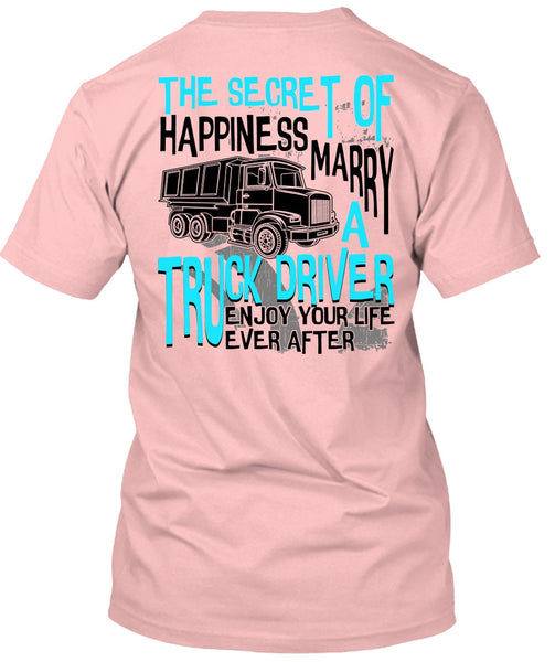 Marry A Truck Driver T Shirt, I Love Trucking T Shirt