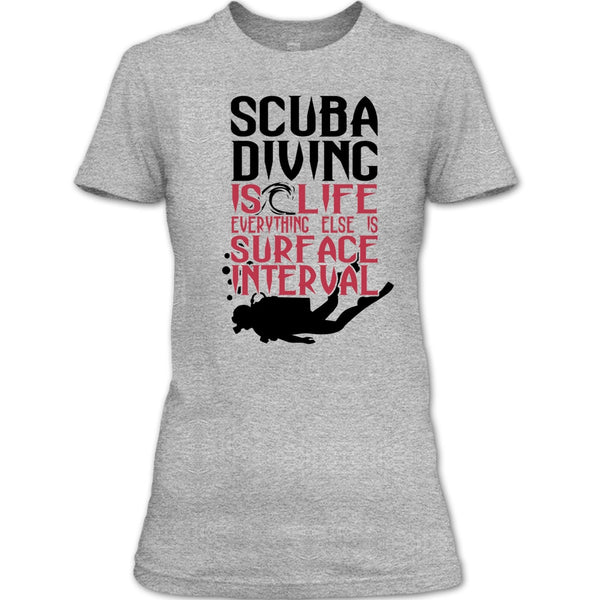 Scuba Diving Is Life T Shirt, Coolest Diver T Shirt
