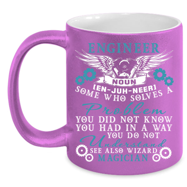 Engineer Coffee Mug, Cool Gift For Engineers Coffee Cup