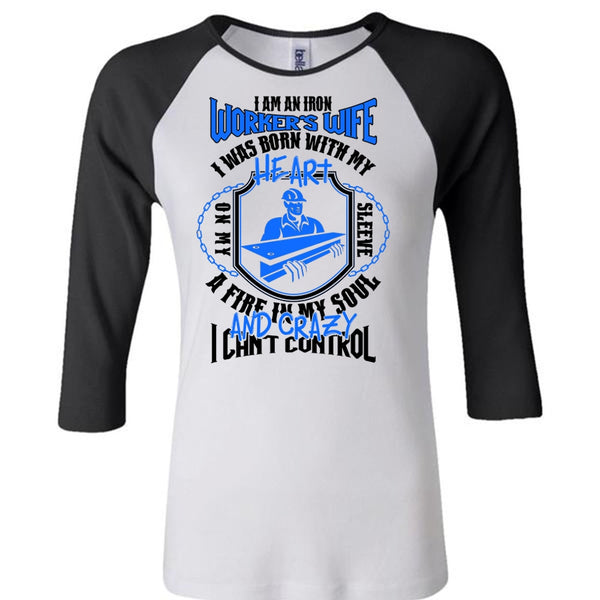 I Am An Ironworker's Wife T Shirt, I Love Ironworker T Shirt, Awesome T-Shirts
