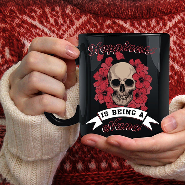 Happiness Is Being A Nana Coffee Mug, Awesome Nana Coffee Cup