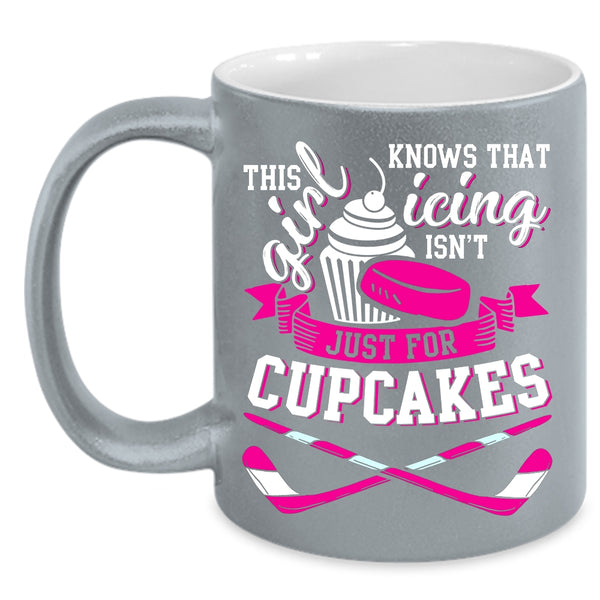 Cute Girls Coffee Mug, Icing Isn't Just For cupcakes Coffee Cup