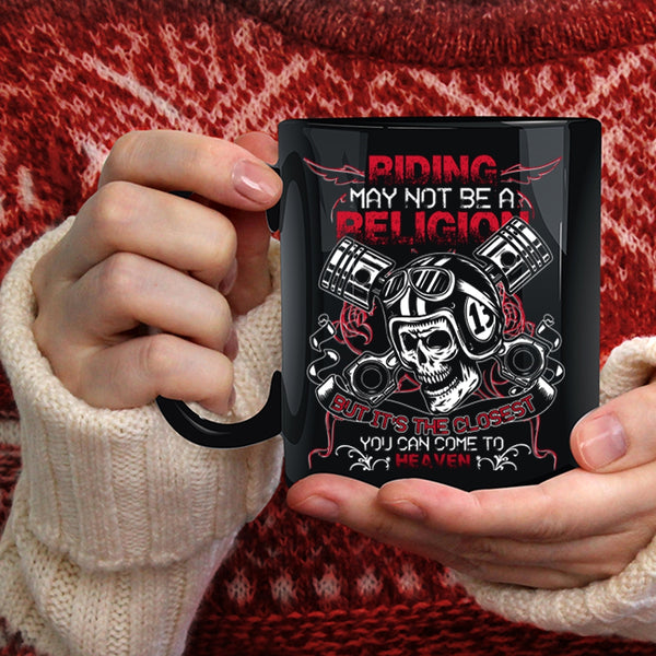 Riding Coffee Mug, Awesome Gift For Bikers Coffee Cup