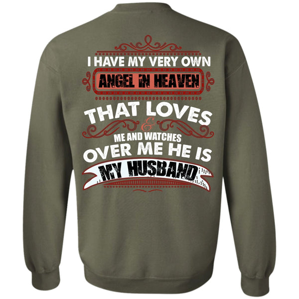 Angel In Heaven T Shirt, I Love Husband Sweatshirt