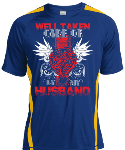 Well Taken Care Of Heart By My Husband T Shirt, Being A Husband T Shirt, Cool Shirt