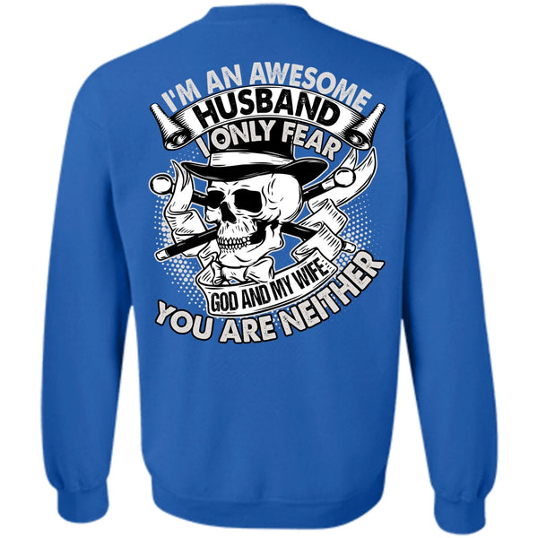 God And My Wife T Shirt, I Love Husband Sweatshirt