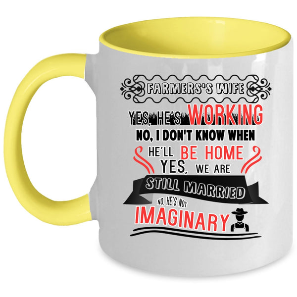 Farmer's Wife Mug, Cool Gift For Wedding Cup