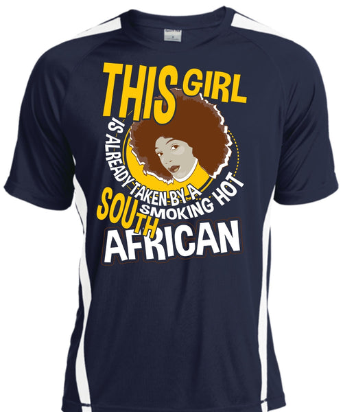 Smoking Hot South African T Shirt, Being A Girlfriend T Shirt, Cool Shirt