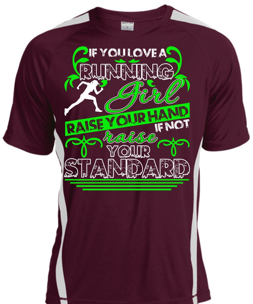You Love Running Girl T Shirt, Being A Runner T Shirt, Cool Shirt
