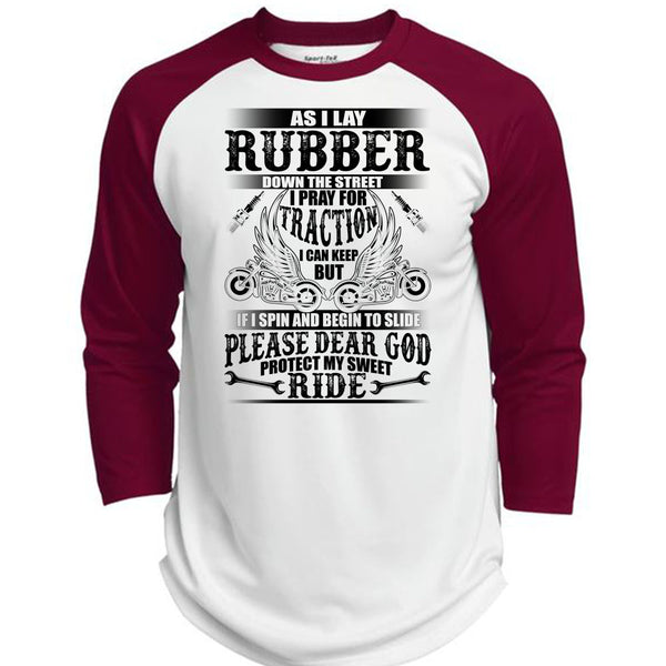 God Protect My Sweet Ride T Shirt, I Love Biker T Shirt, Awesome T-Shirts  (Polyester Game Baseball Jersey)