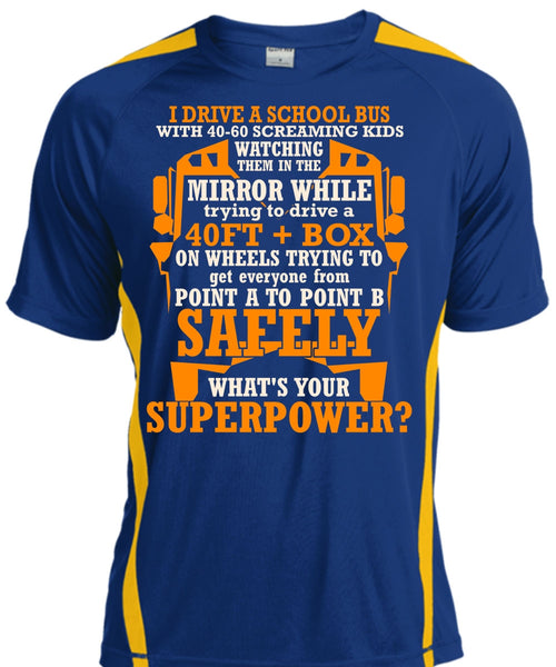 I Drive A School Bus T Shirt, Being A Bus Driver T Shirt, Cool Shirt