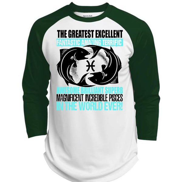 Magnificent Incredible Pisces T Shirt, I Love Pisces T Shirt, Awesome T-Shirts  (Polyester Game Baseball Jersey)