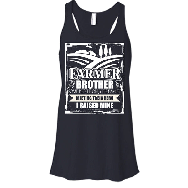 Farmer Brother T Shirt, Coolest Farmer Brother Tank Top