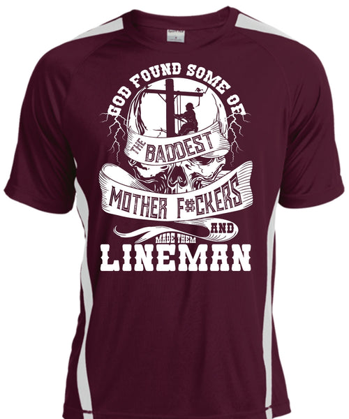 Made Them Lineman T Shirt, The Baddest Mother T Shirt, Cool Shirt