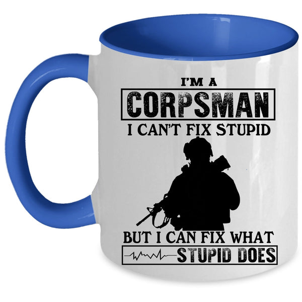 Cool Gift For Corpsman Coffee Mug, I'm A Corpsman Accent Mug