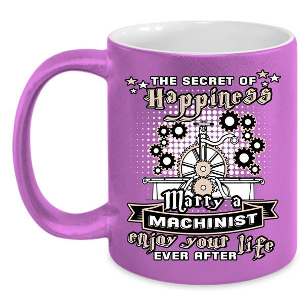 Marry A Machinist Coffee Mug, I Love Machinist Coffee Cup