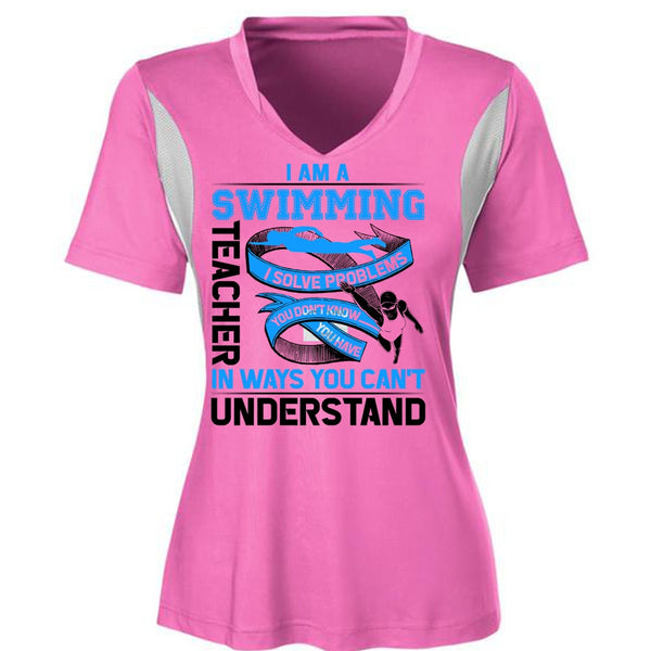 I Am A Swimming Teacher T Shirt, Being A Swimming T Shirt, Awesome T-Shirts
